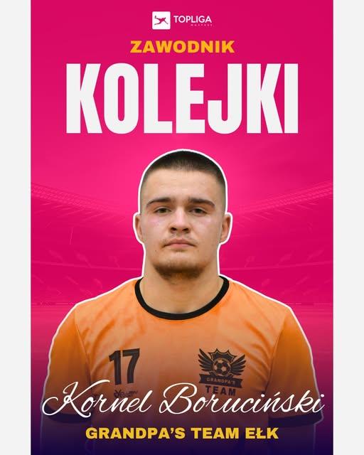 Kornel Boruciński MVP V kolejki rozgrywek!