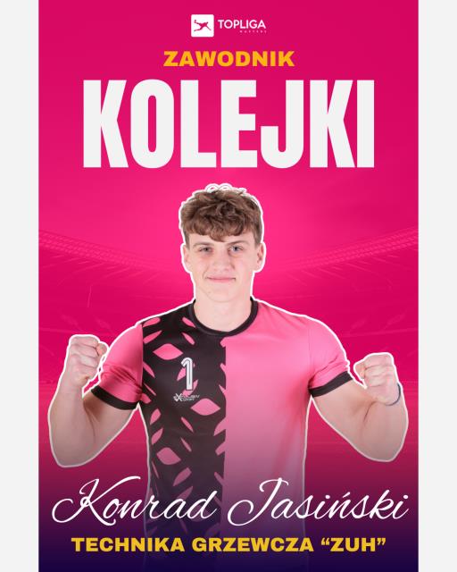 Konrad Jasiński MVP VI kolejki rozgrywek!