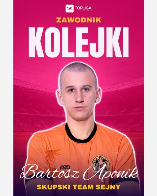 Bartosz Aponik MVP VII kolejki rozgrywek!